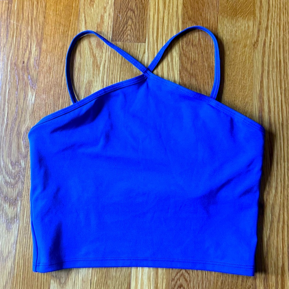 🎉 3 for 30. GAP fit Eclipse Blue Top Sport Yoga.